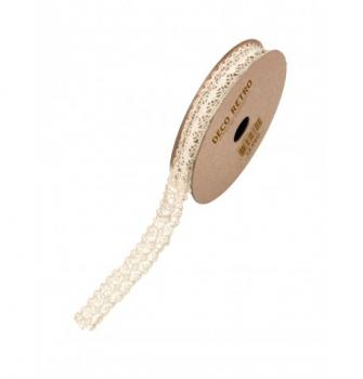 Ribbonband ivory 1cmx2m