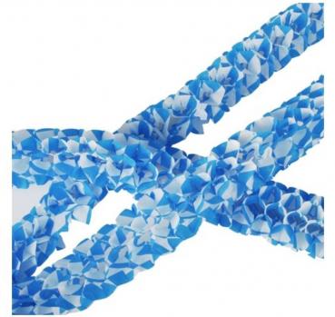 Bayrisch Blau Girlande Papier 2m x 8cm, 2 Stk.