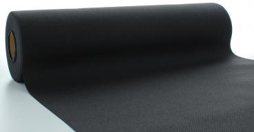 Schwarz Airlaid Tischläufer 40cm x 24m