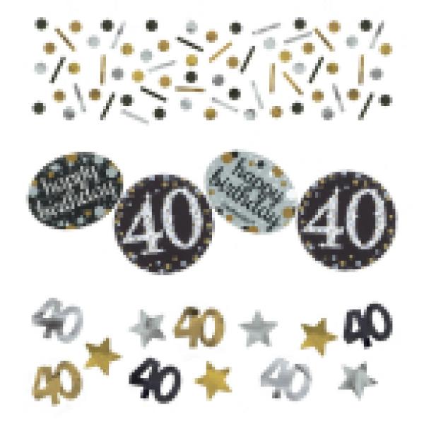 40 Konfetti Sparkling