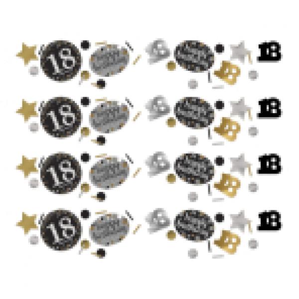 18 Konfetti Sparkling