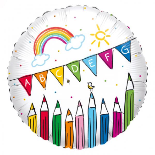 Schulstart Folienballon 43cm