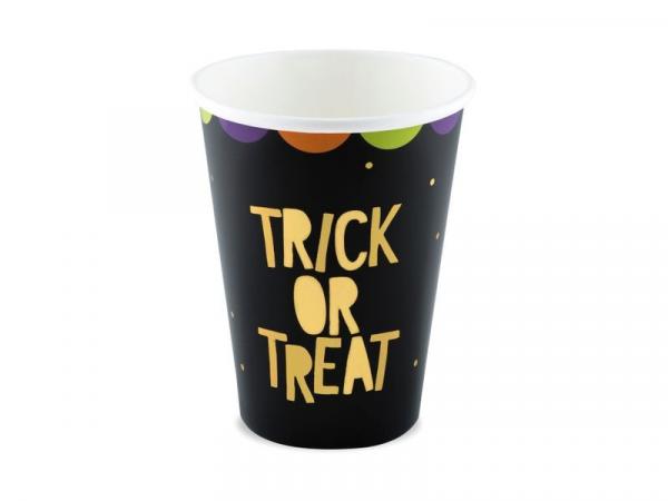 Pappbecher Halloween 220ml, 6 Stk.