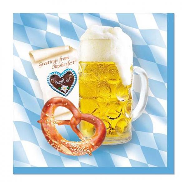 Bavaria Tissue Serviette 33x33cm, 100 Stk.
